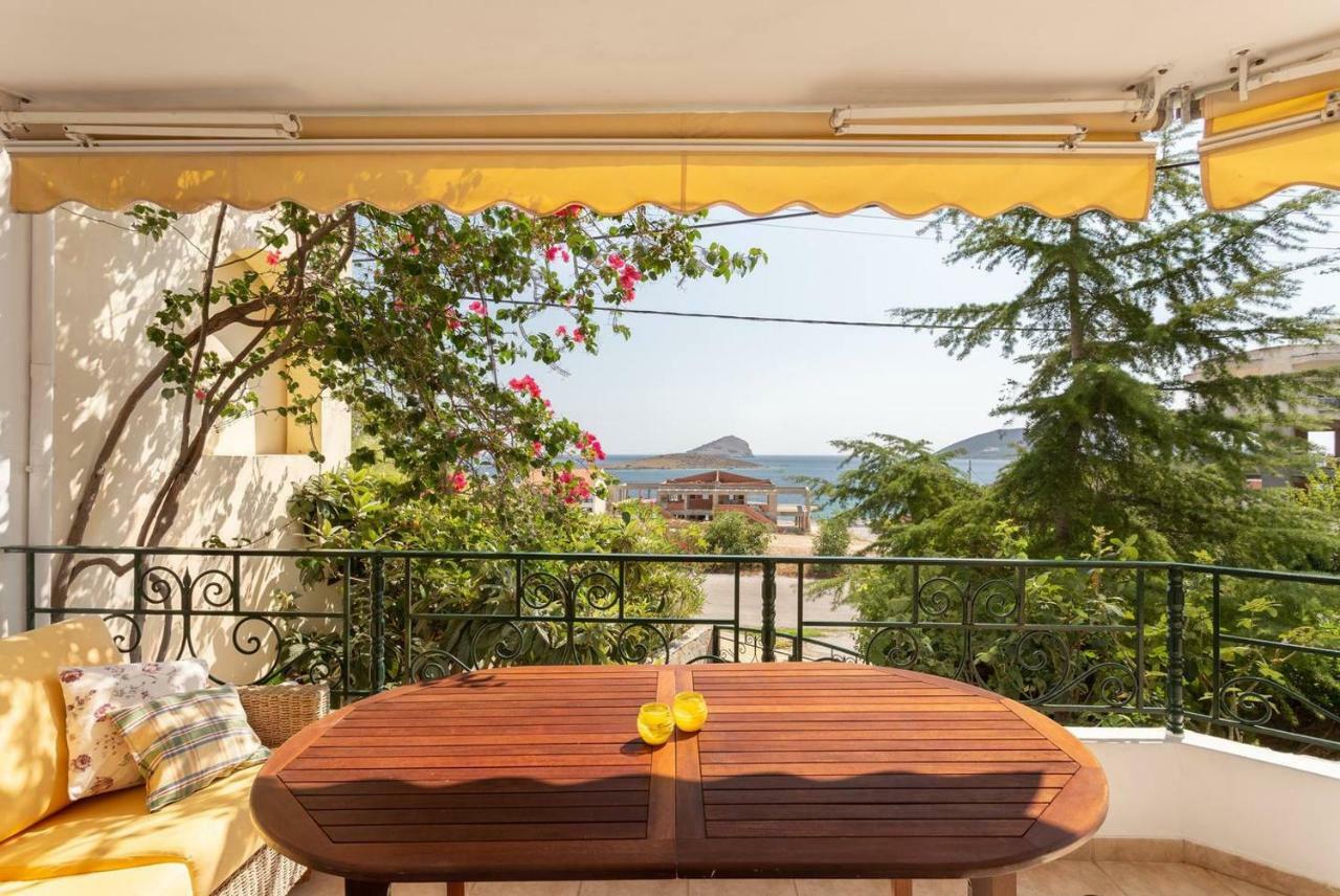 Kate'S Beach Villa Pórto Ráfti Kültér fotó