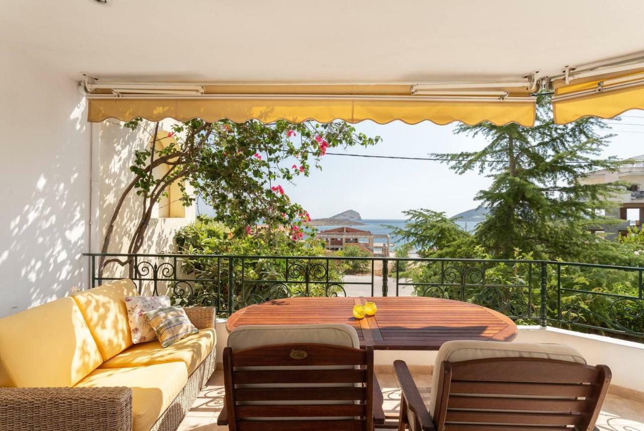 Kate'S Beach Villa Pórto Ráfti Kültér fotó